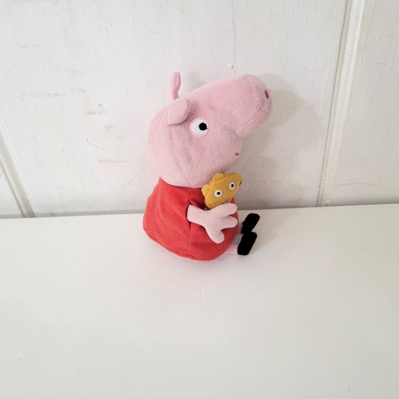TY Peppa Pig Stuffed Animal - Picture 2 of 7